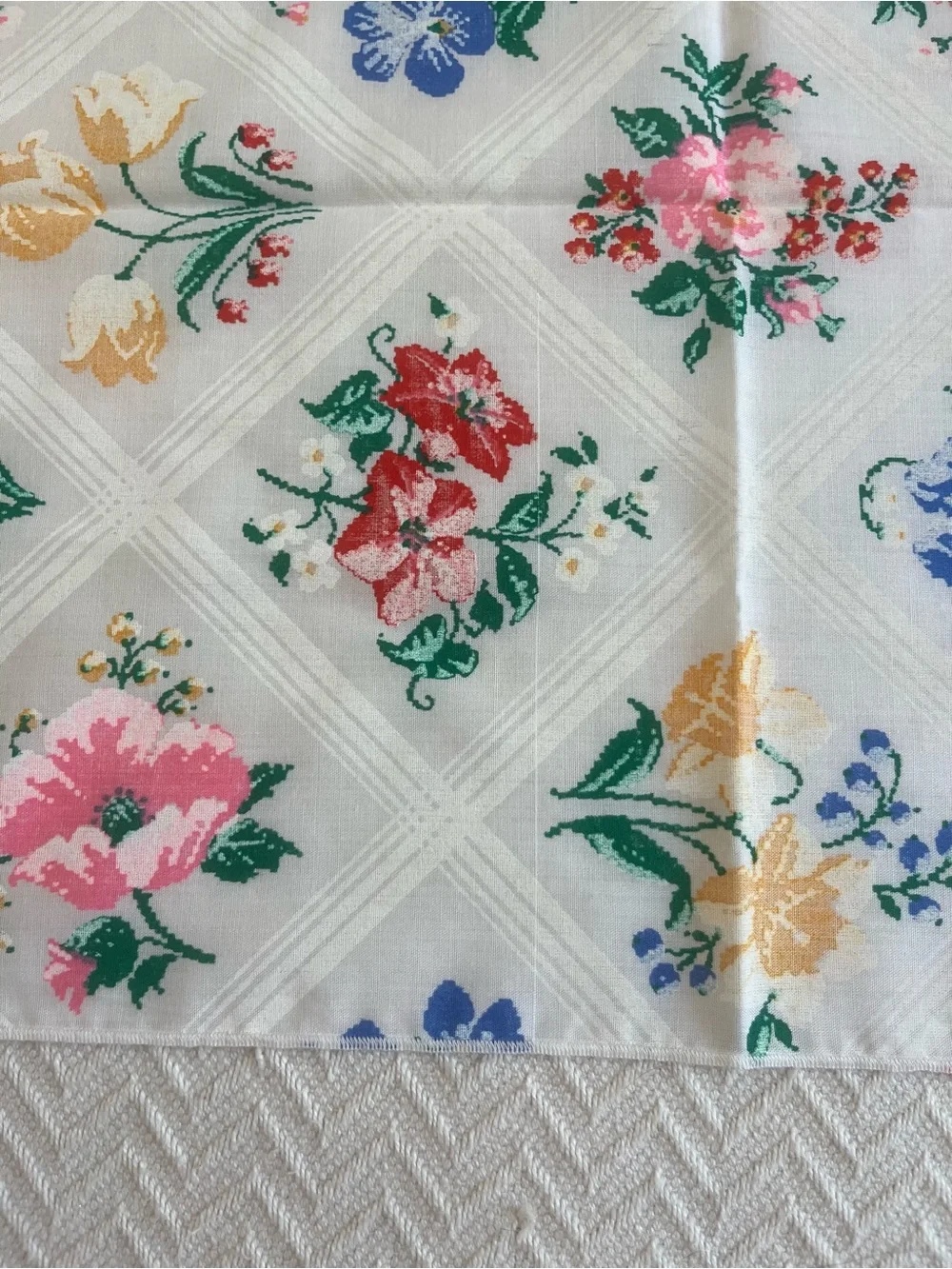 Vintage Floral Napkins